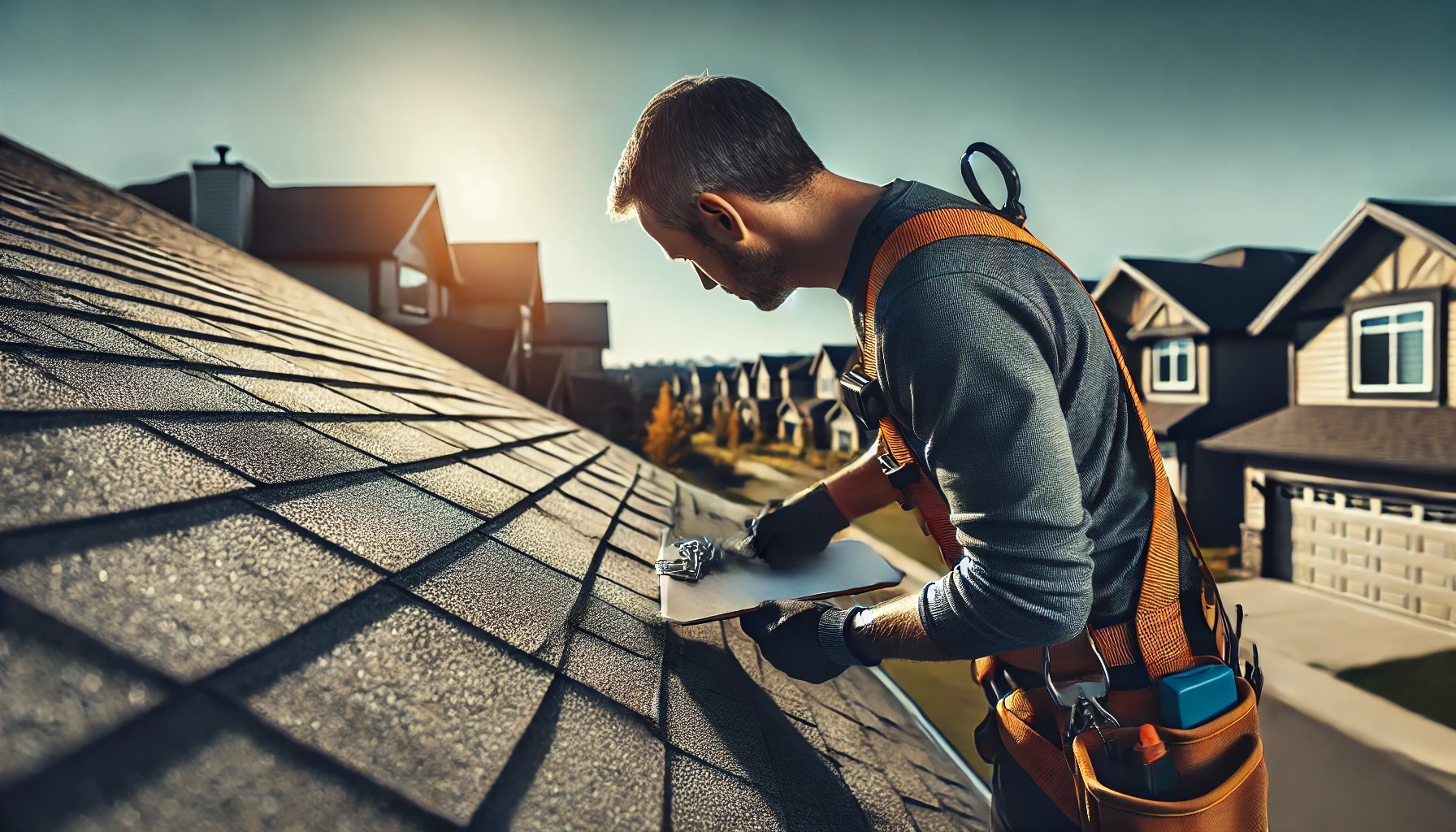 house roof inspection in Calgary Alberta Canada