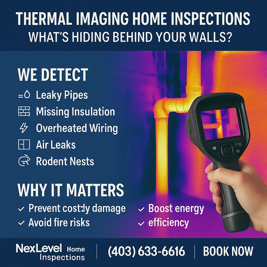 Thermal Imaging in Home Inspections What It Can Reveal Calgary Alberta Canada Homes