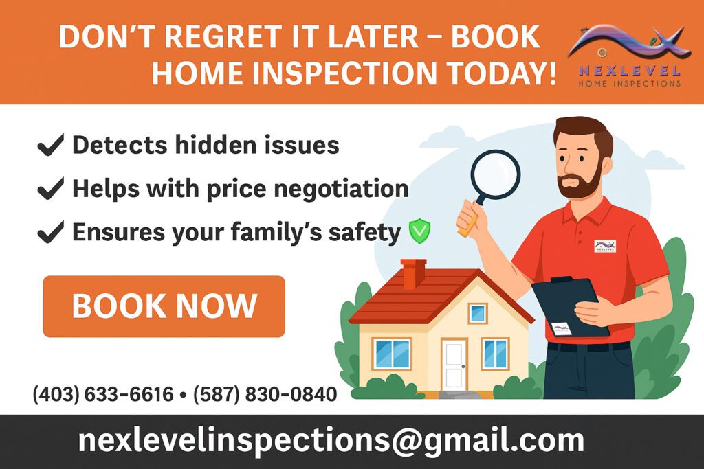 Book a NexLevel Home Inspection Today Calgary