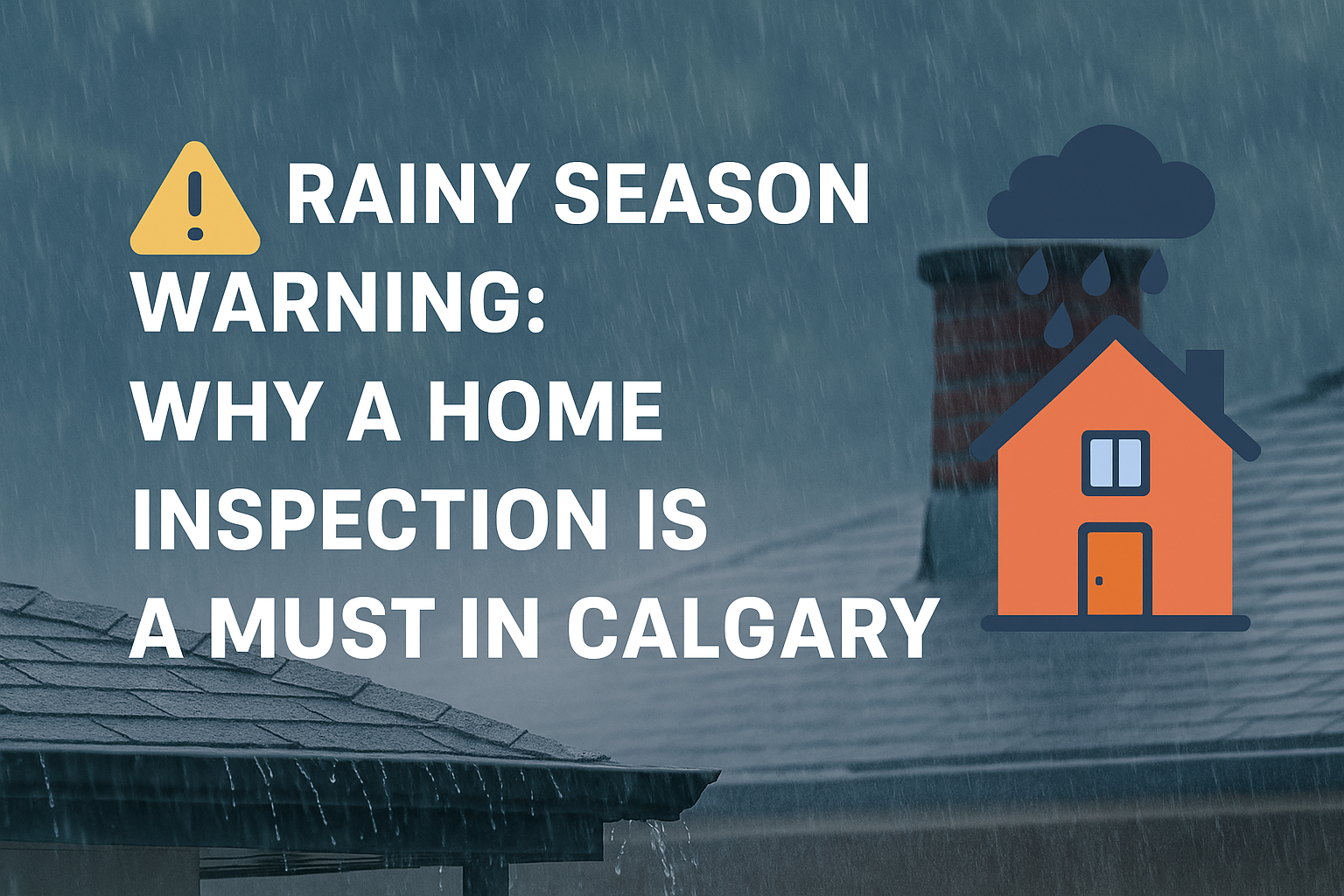 Rainy Season Warning: Why a Home Inspection Is a Must in Calgary