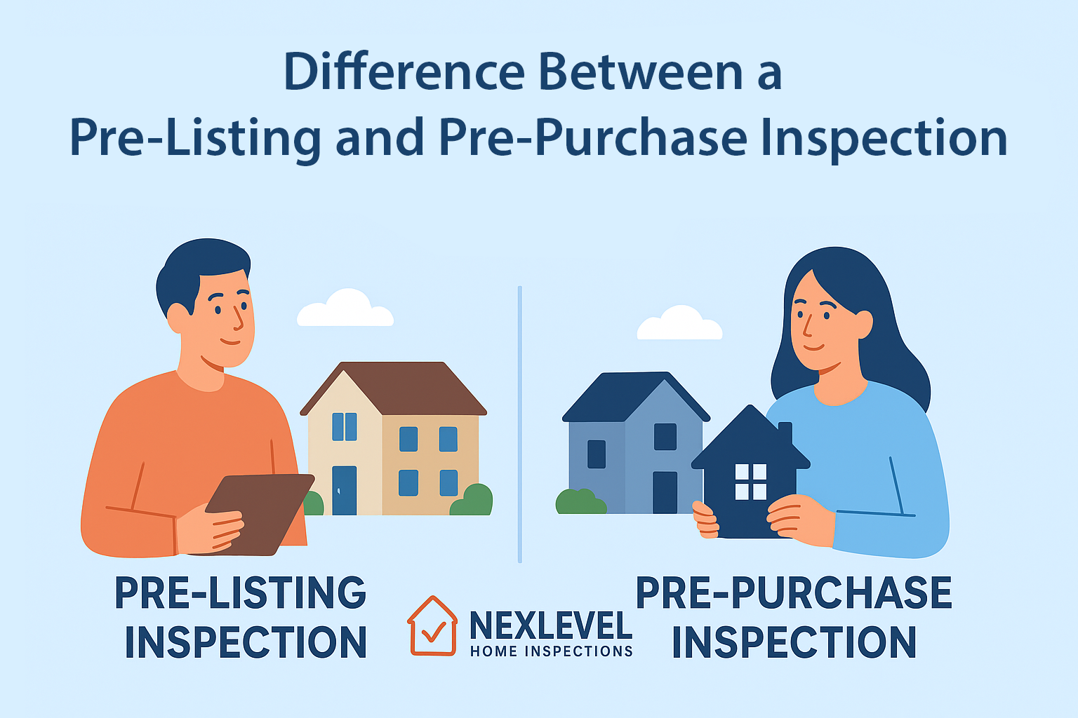 Difference Between a Pre-Listing and Pre-Purchase Inspection