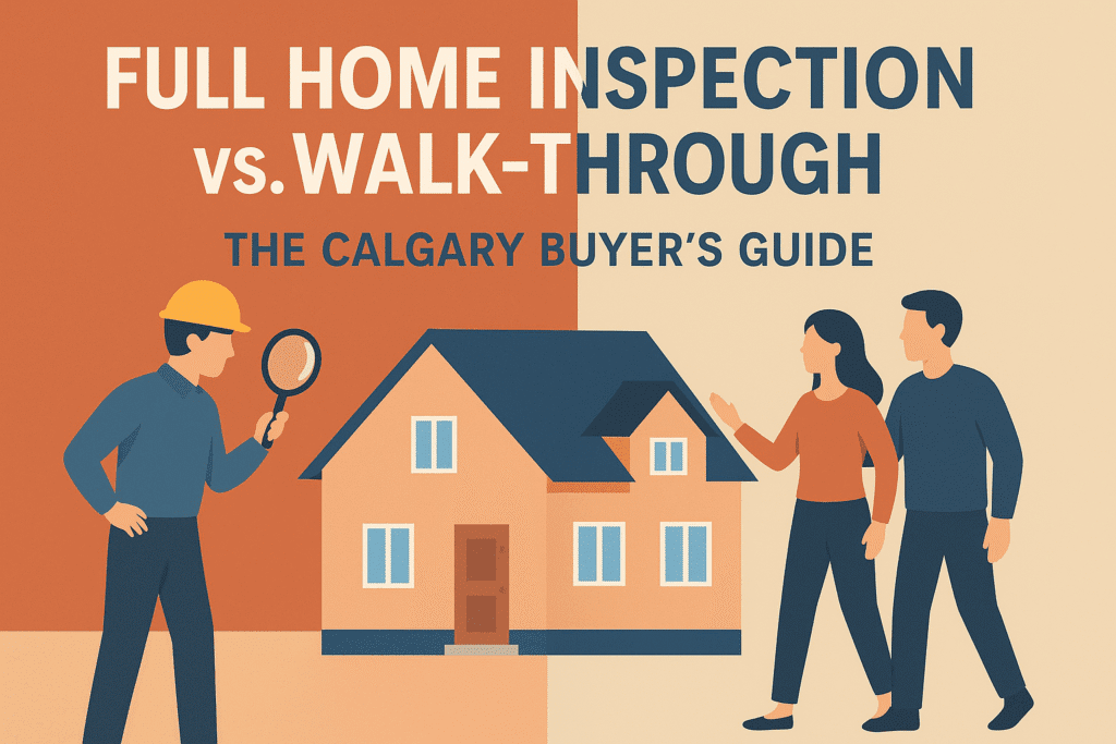 Full Home Inspection vs Walk-Through - The Calgary Buyers Guide