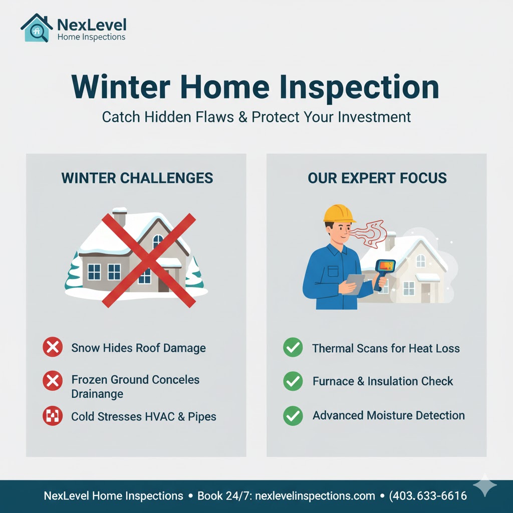 Winter Home Inspection - Catch Hidden Flaws & Protect Your Investment in Calgary