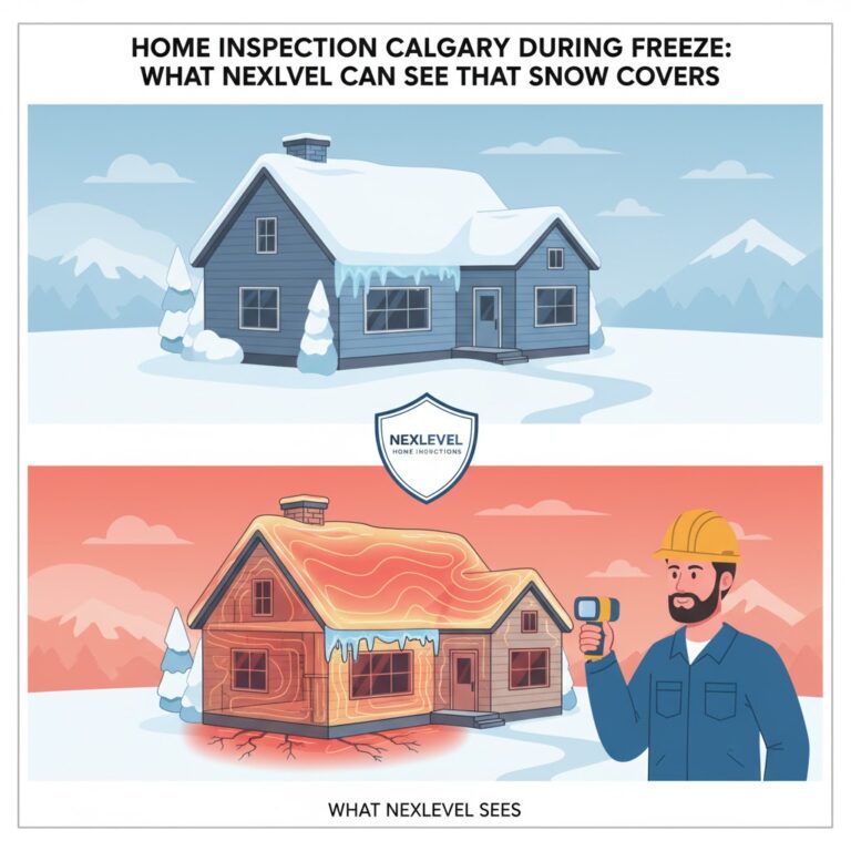 Home Inspection Calgary During Freeze: What NexLevel Can See That Snow Covers