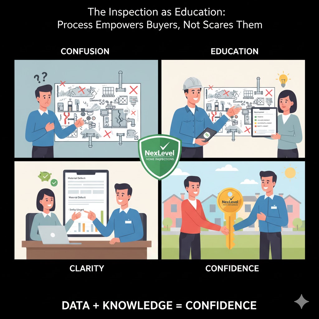 Home Inspection as Education: Empowering Buyers, Not Scaring Them