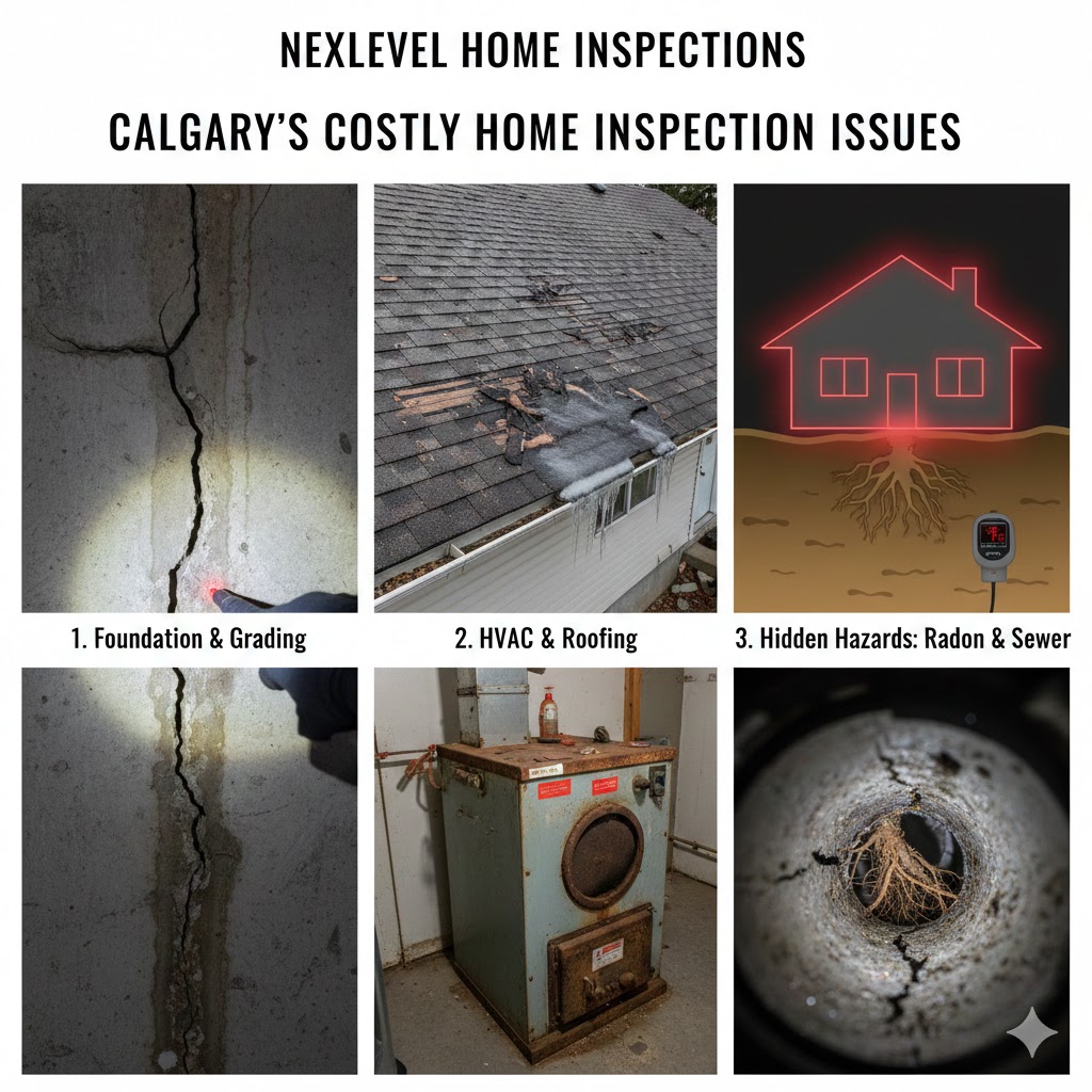 3 Most Costly Home Inspection Issues in Calgary