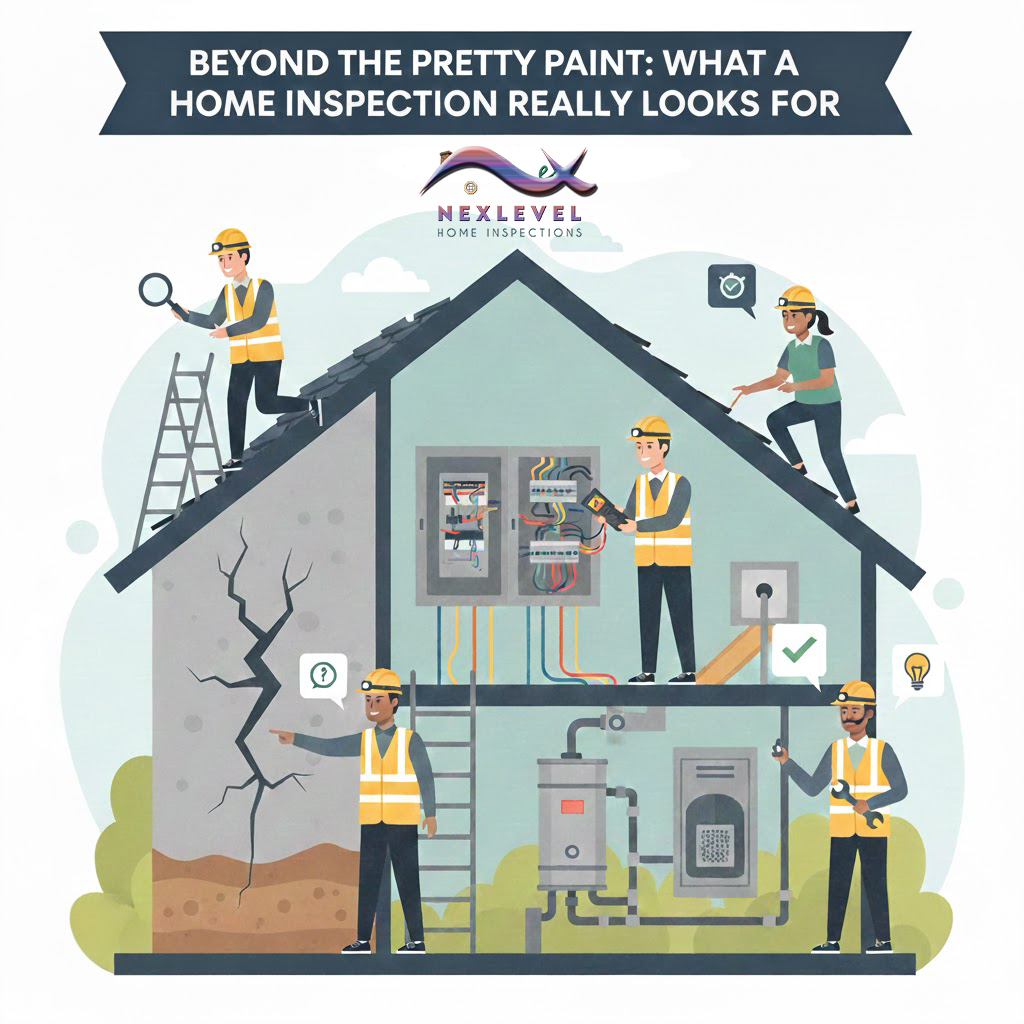 Beyond the Pretty Paint: What a Home Inspection REALLY Looks For