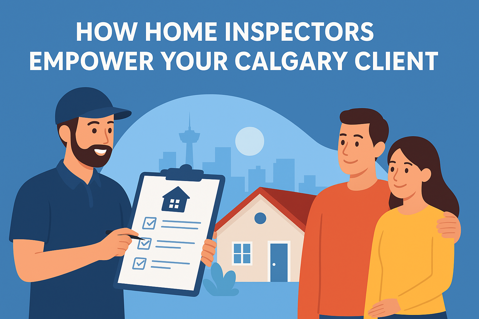 How Home Inspectors Empower Your Calgary Clients