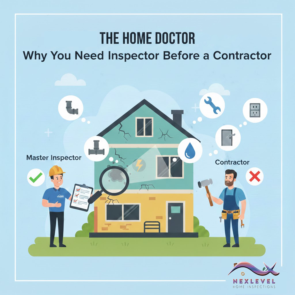 The Home Doctor - Why You Need a Master Inspector Before a Contractor