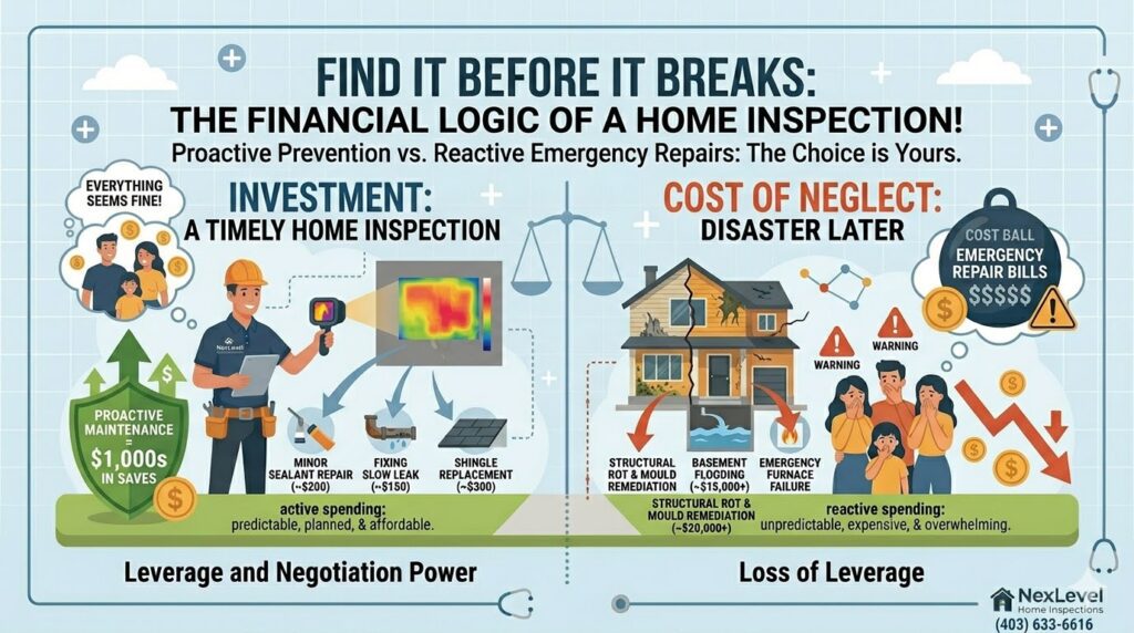 Find It Before It Breaks: The Financial Logic of a Timely Home Inspection