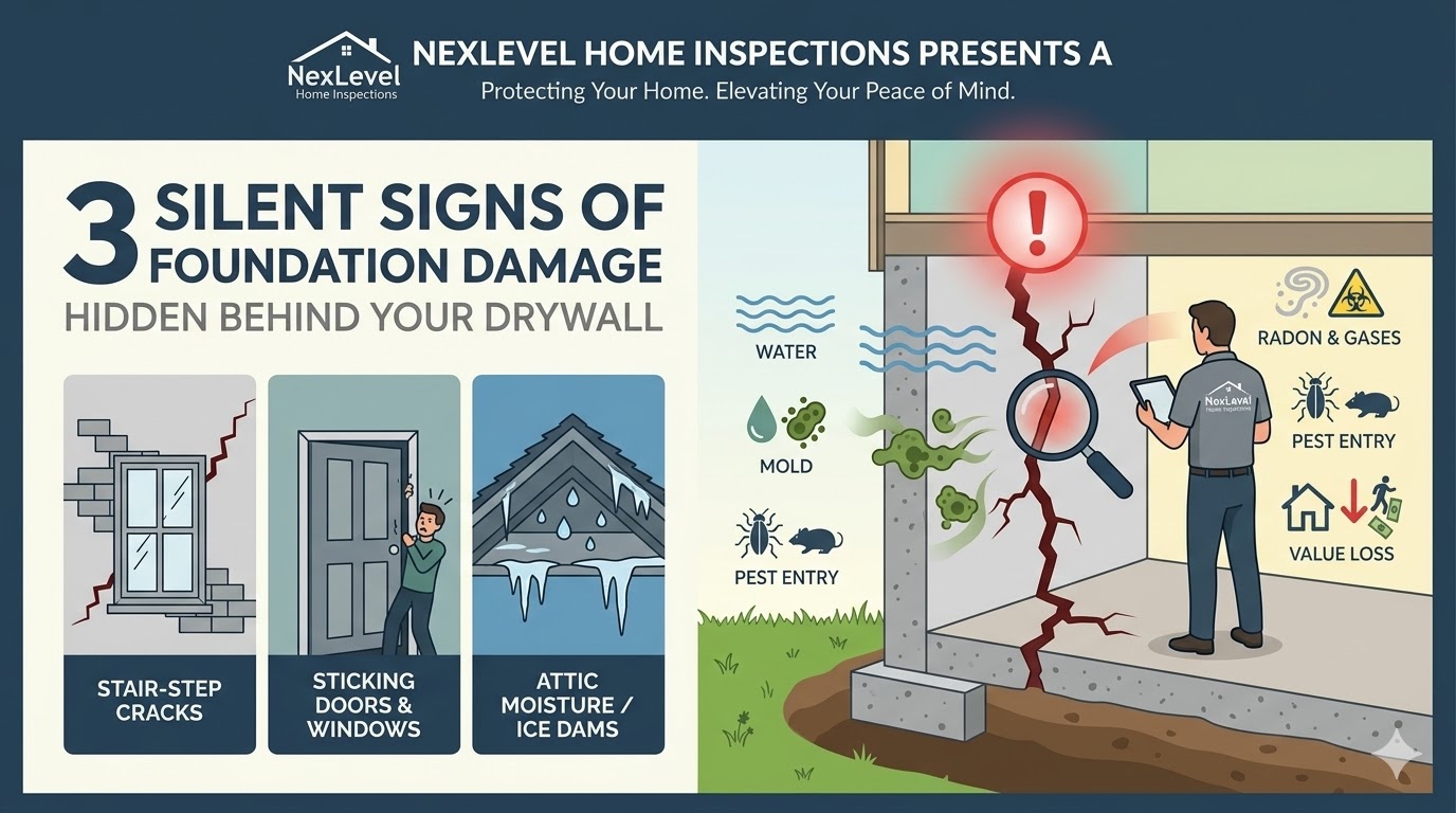 Foundation Damage Hidden Behind Your Drywall