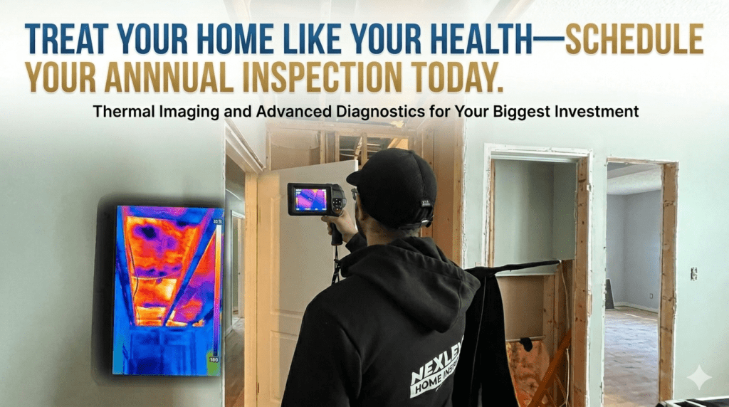 Treat Your Home Like Your Health—Schedule Your Annual Inspection Today