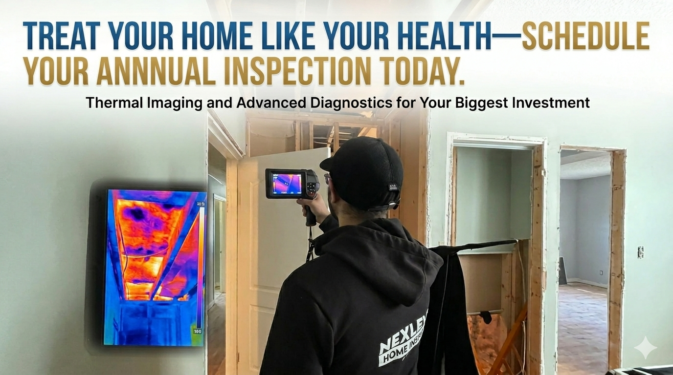 Treat Your Home Like Your Health—Schedule Your Annual Inspection Today