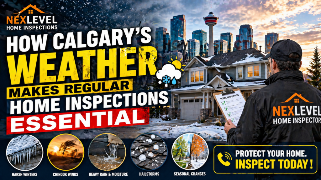 How Calgary’s Weather Makes Regular Home Inspections Essential