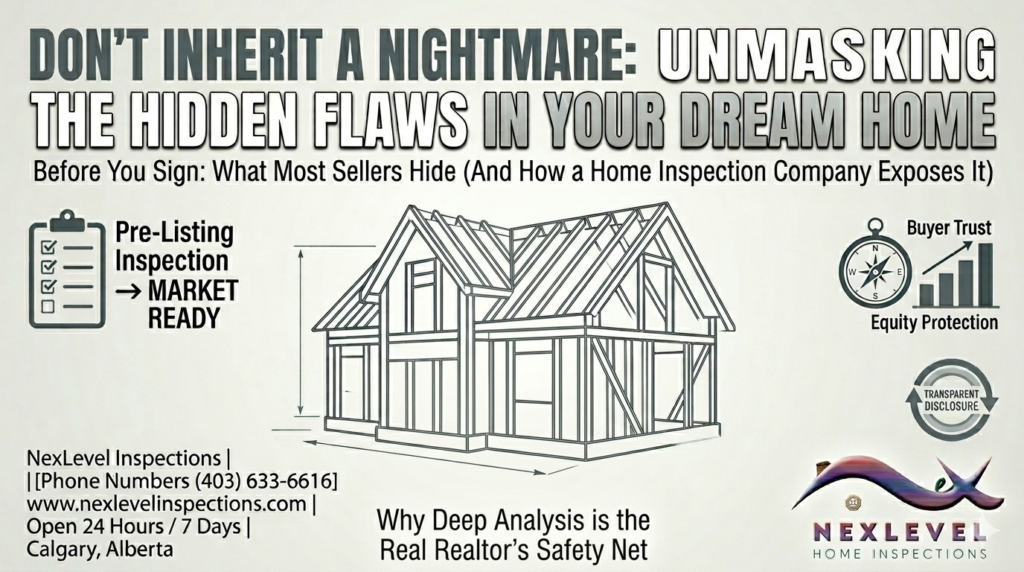 Avoid real estate mistakes Alberta - pre-purchase home inspection