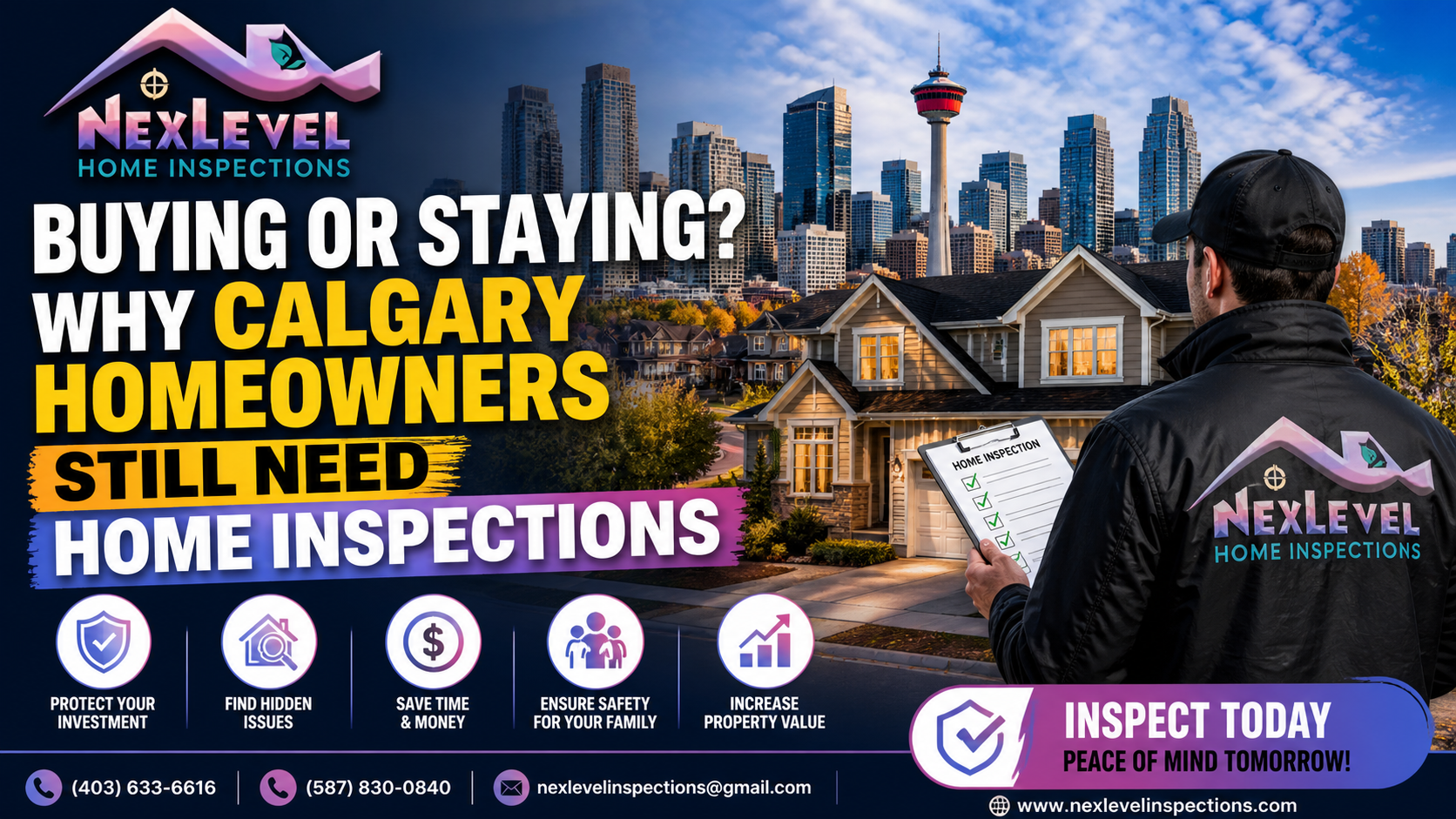 Buying or Staying - Why Calgary Homeowners Still Need Home Inspections