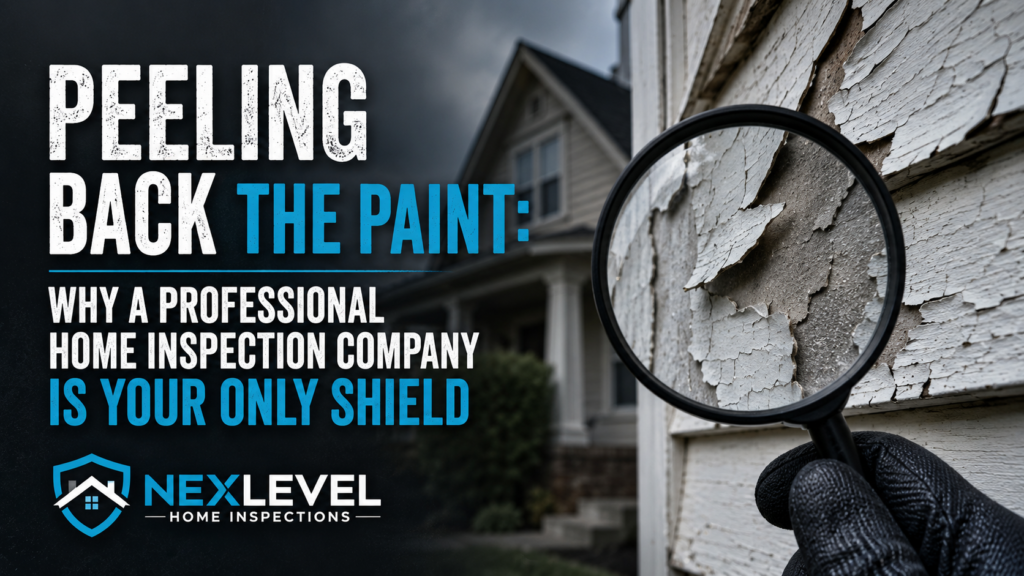 Peeling Back the Paint Why a Professional Home Inspection Company is Your Only Shield