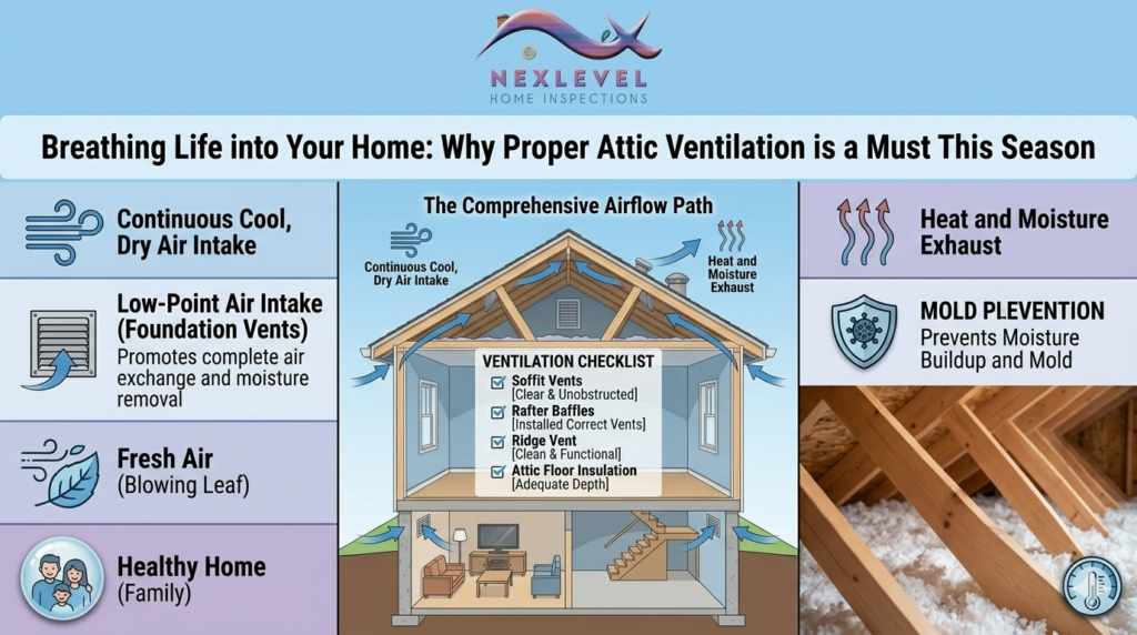 Breathing Life into Your Home Why Proper Attic Ventilation is a Must This Season