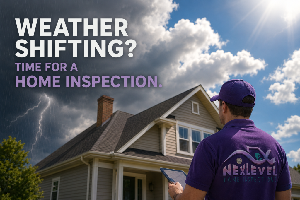 Weather Shifting Time for a Home Inspection