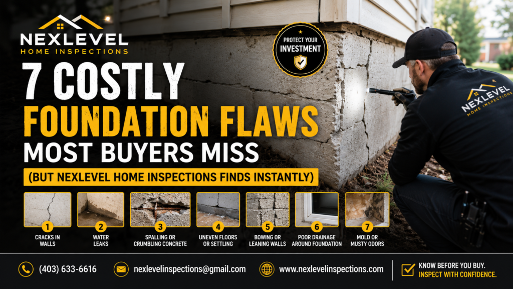 7 Costly Foundation Flaws Most Buyers Miss (But NexLevel Home Inspections Finds Instantly)