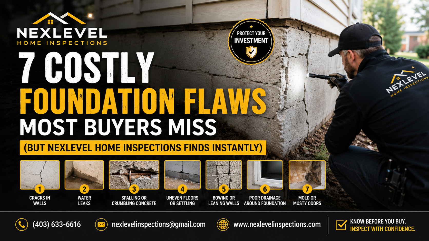 7 Costly Foundation Flaws Most Buyers Miss (But NexLevel Home Inspections Finds Instantly)