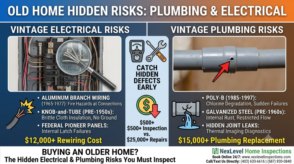 Buying an Older Home The Hidden Electrical & Plumbing Risks You Must Inspect