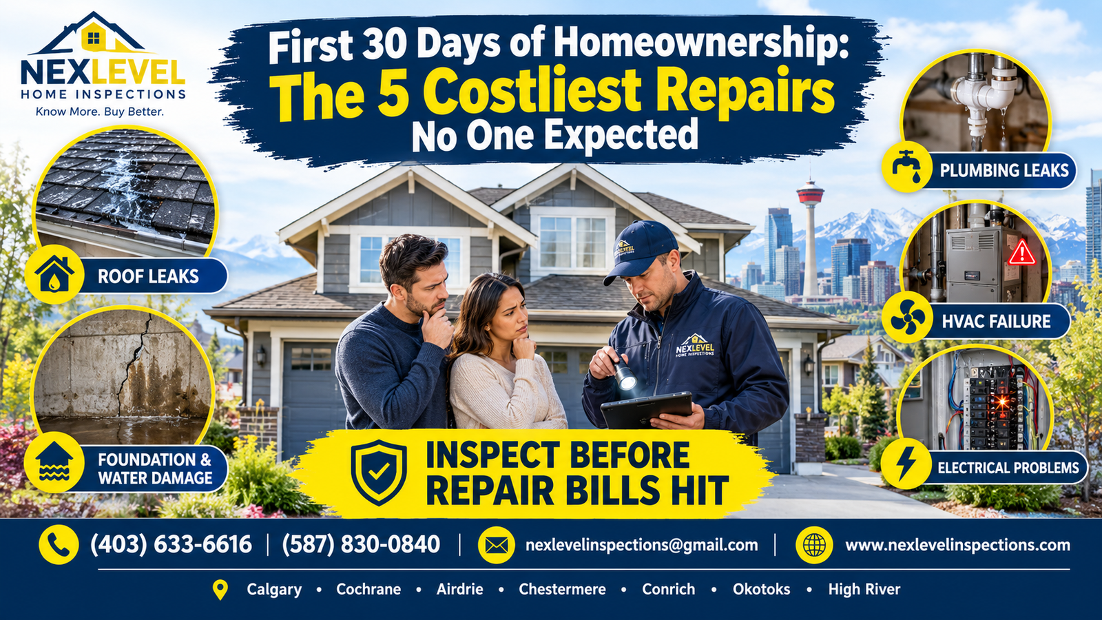 First 30 Days of Homeownership The 5 Costliest Repairs No One Expected
