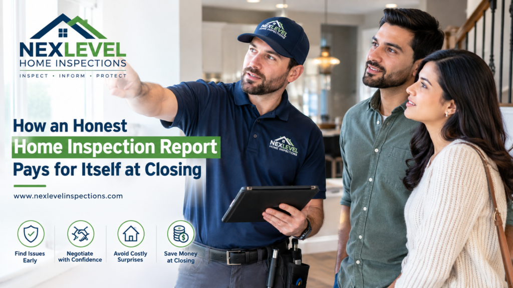 How an Honest Home Inspection Report Pays for Itself at Closing
