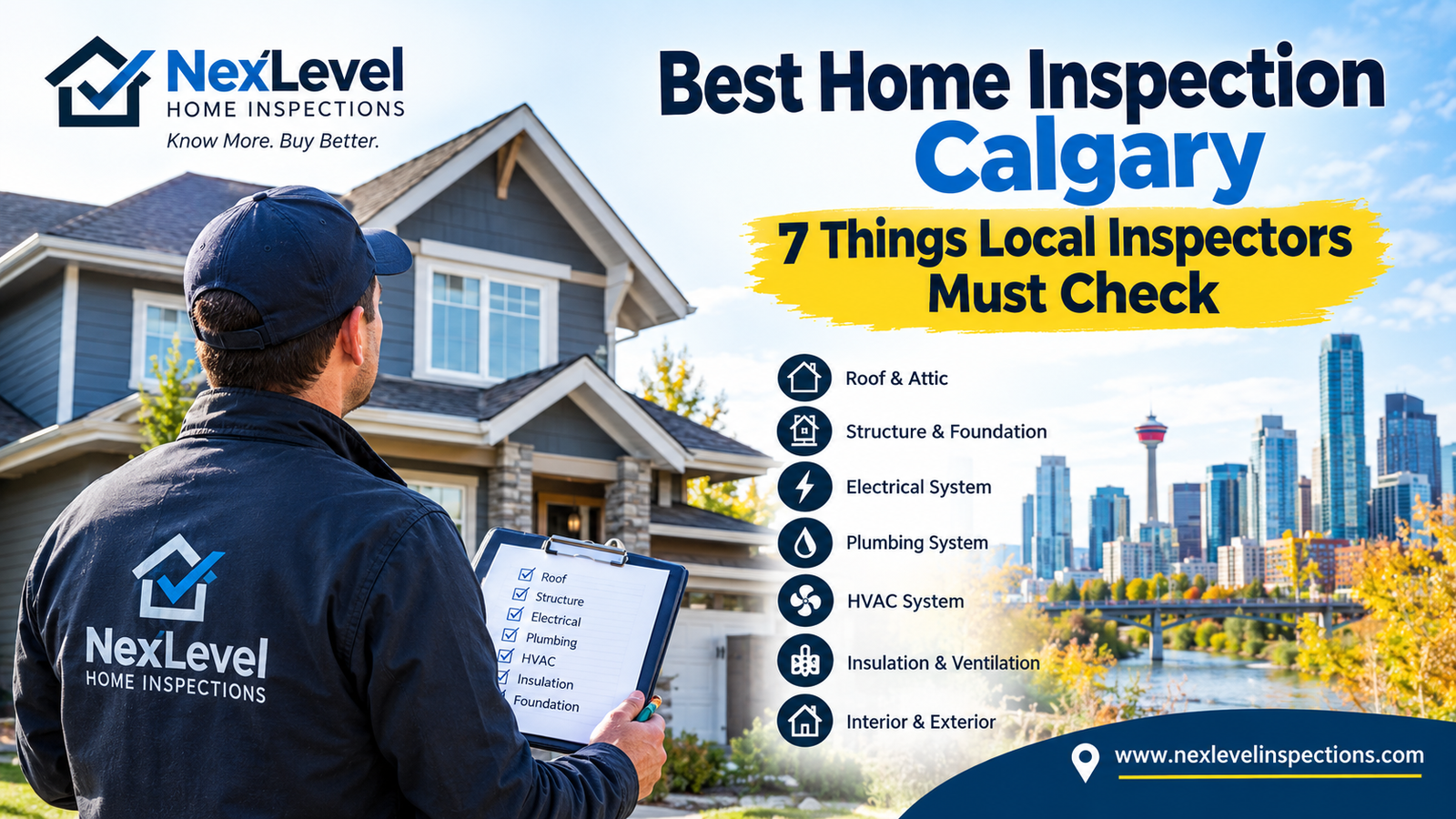Calgary Home Inspection Checklist