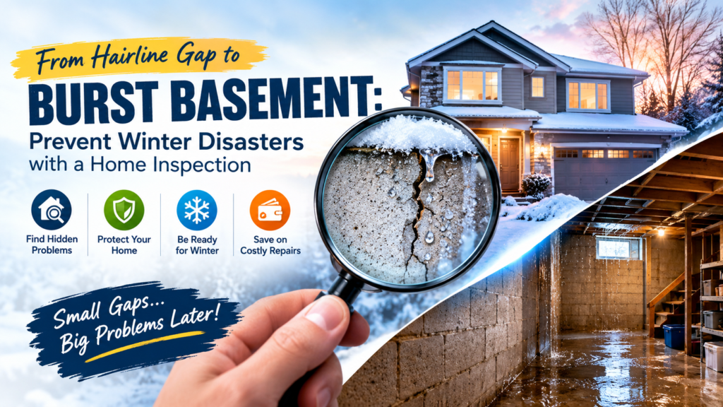 From Hairline Gap to Burst Basement } NexLevel Home Inspections