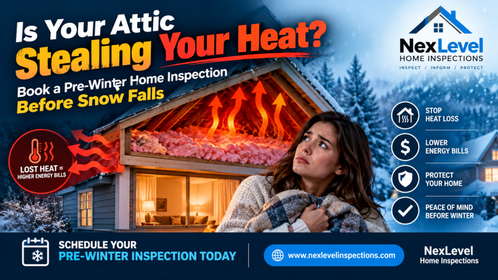 Pre-Winter Attic Heat Loss Inspection